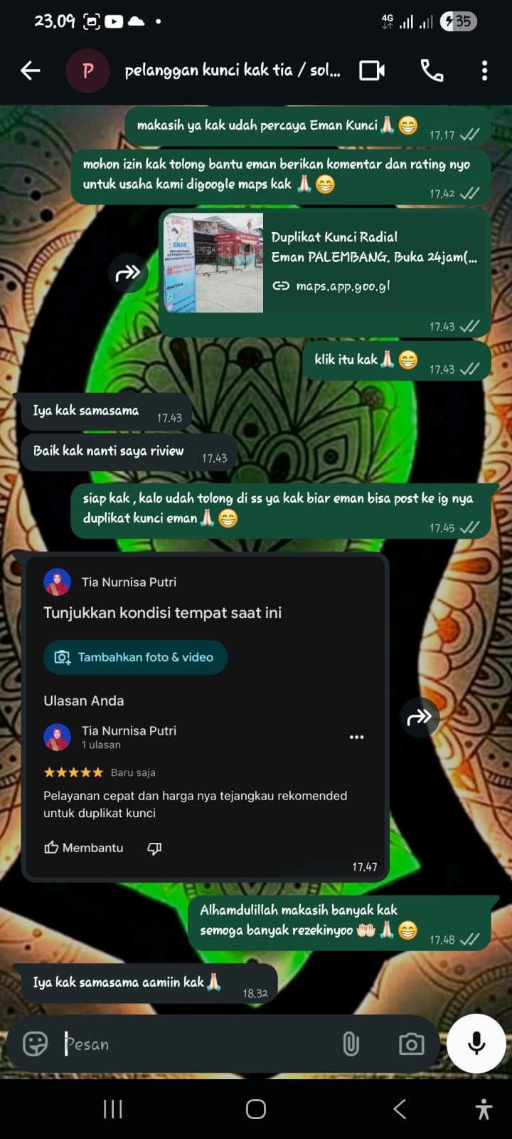 Review WA 1